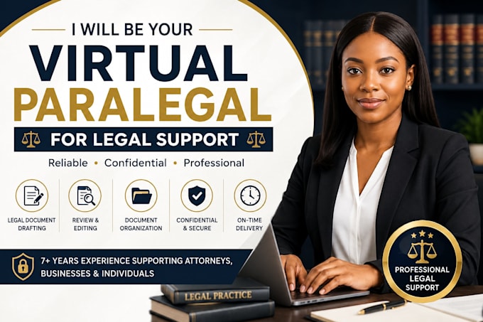 be your virtual paralegal for legal support
