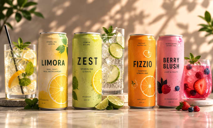 create premium product packaging and label design