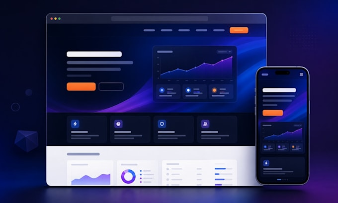 build a responsive nextjs landing page for your business