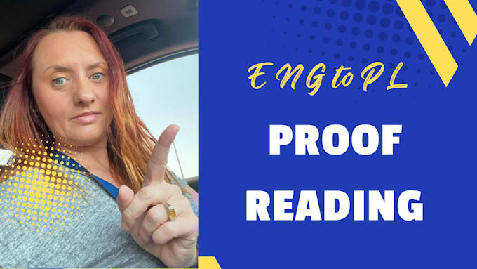 professionally proofread, edit english or polish text
