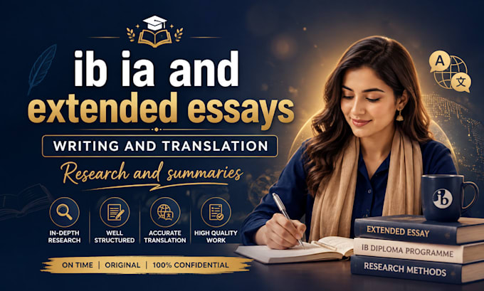 do ib extended essays, ia, hl, sl and ee