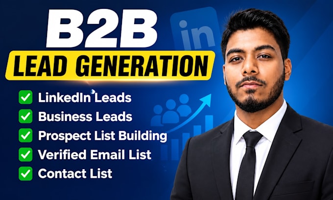 do targeted b2b leads, linkedin prospects and verified email