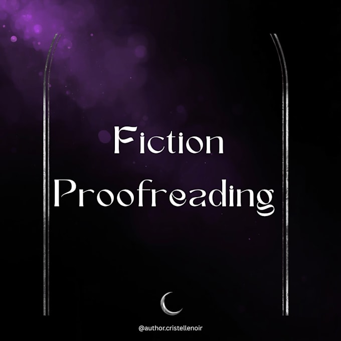 proofread your fiction manuscript
