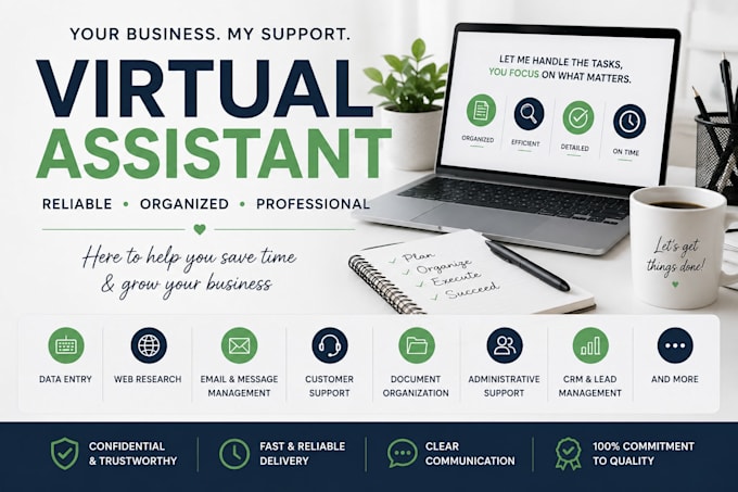 be your reliable virtual assistant for administrative tasks