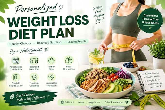 create weight loss diet plan