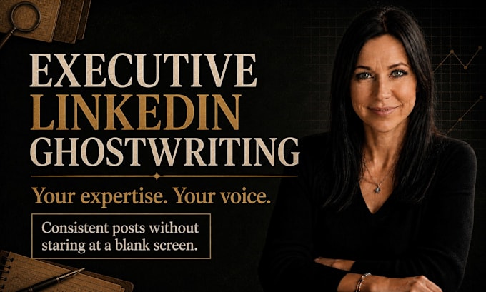 ghostwrite linkedin posts for executives