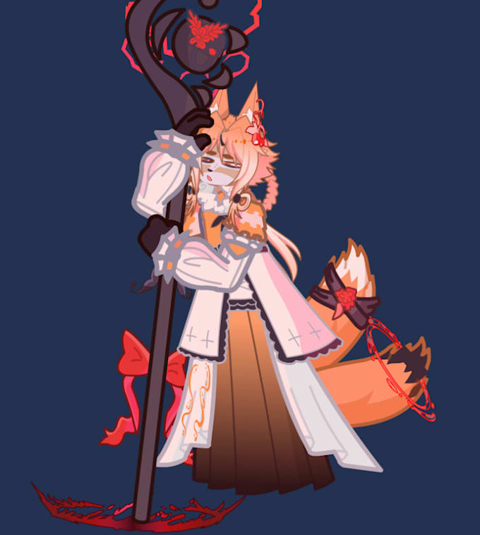 make you a detailed gacha life character