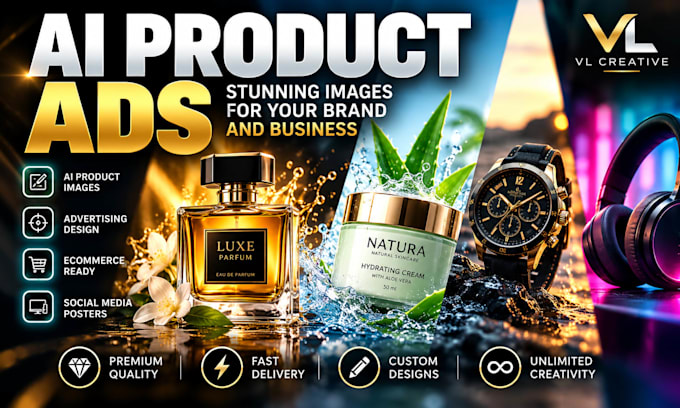 create professional ai product images for advertising
