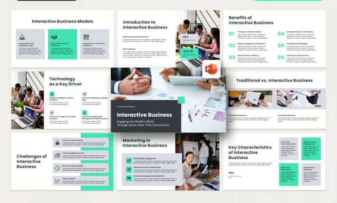 powerpoint design pitchdeck ppt template redesign business presentation slides