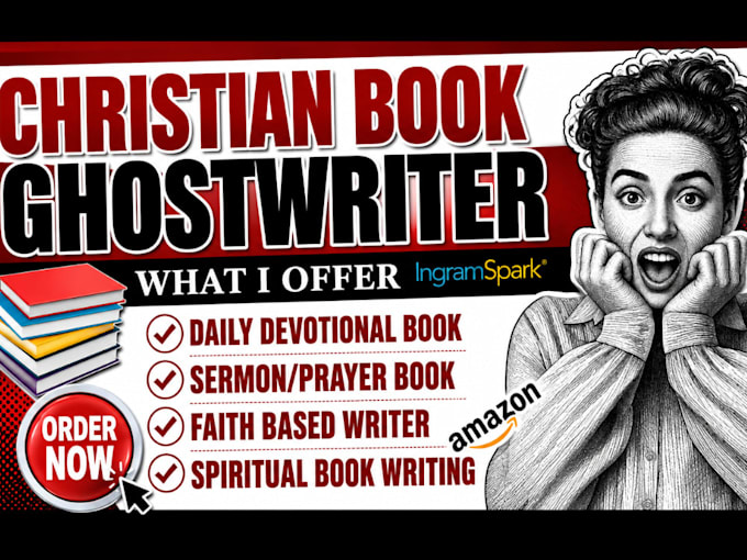 kdp christian book ghostwriting , devotional book ebook ghostwriter
