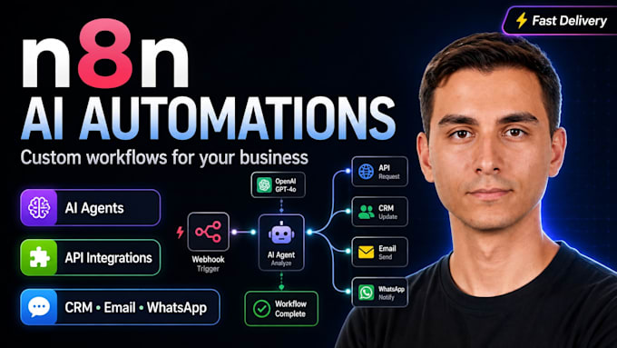 build n8n ai automations with openai, claude and apis