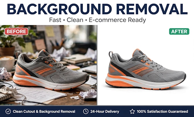 do background removal and transparent  fast