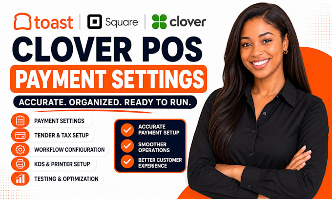 configure clover pos payment settings for restaurants