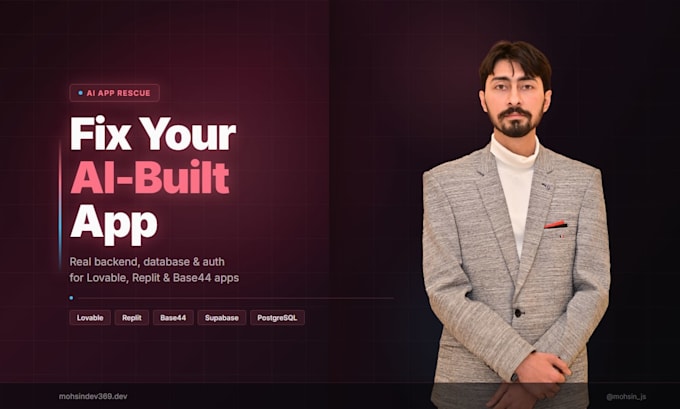 fix and add a real backend to your lovable, replit, or base44 app