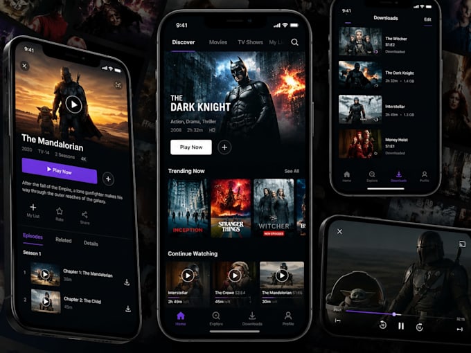 develop custom ott streaming app