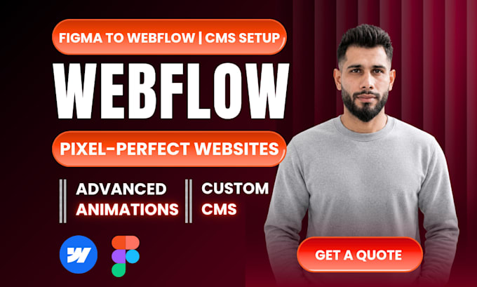 build a premium webflow website for ai and tech startups