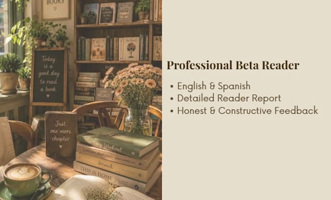 your honest beta reader and provide detailed feedback
