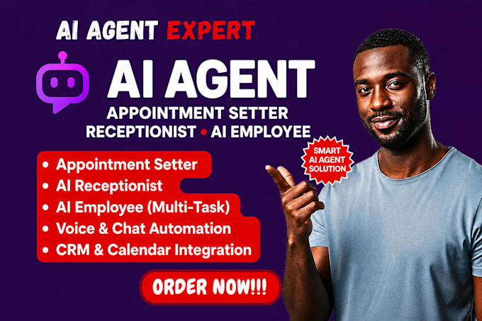 build you ai appointment setter, receptionist or ai employee