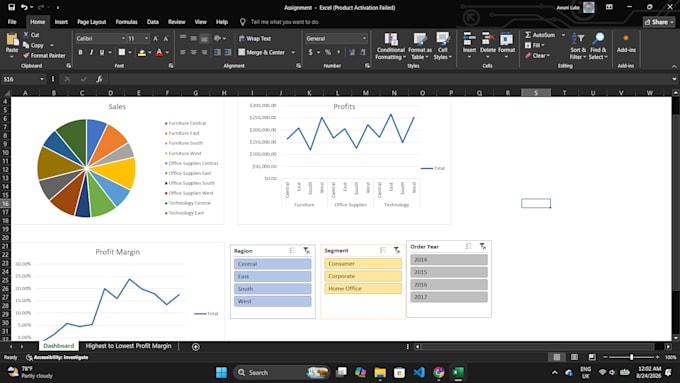 clean, analyze and visualize your excel data