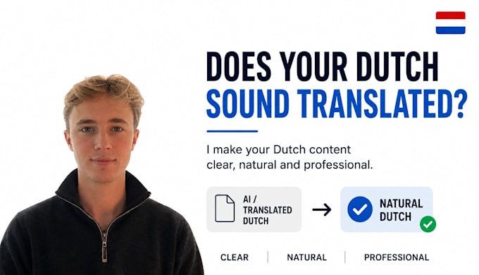 proofread and improve your dutch content