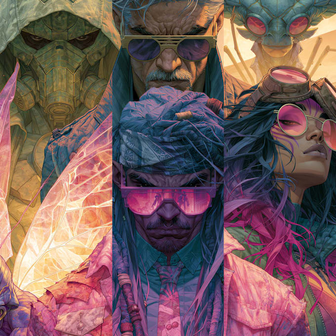 professionally color your comic, webtoon, or cover art