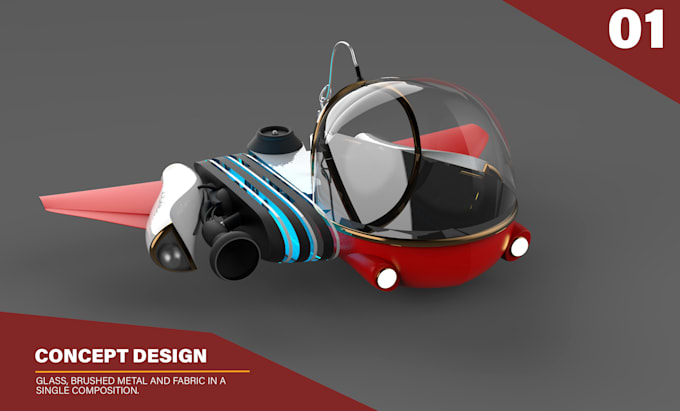 create conceptual product renders