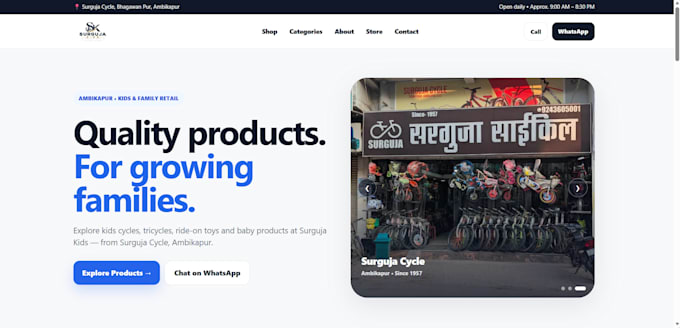 design modern website UI in figma