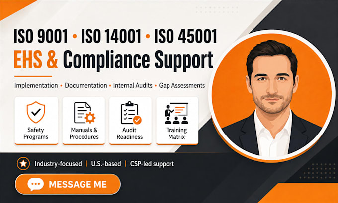provide iso 9001 14001 45001 27001 documentation