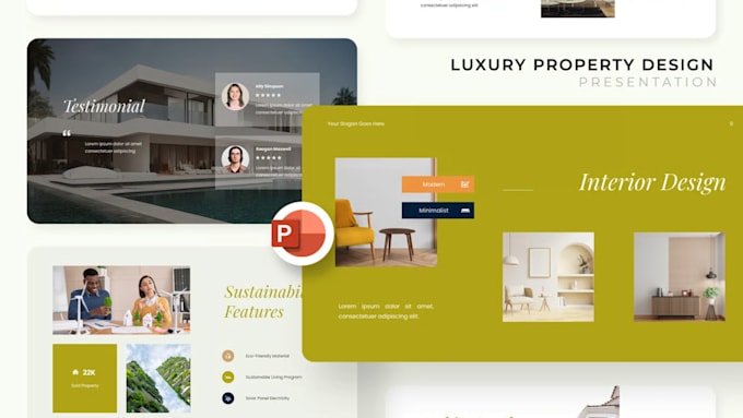 design a results driven business powerpoint presentation and pitch deck