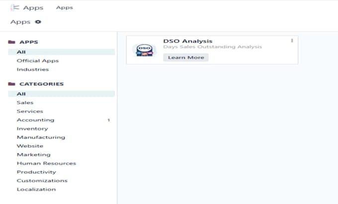 develop custom odoo modules and erp solutions