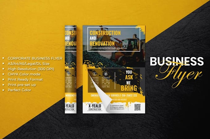 design poster and flayers