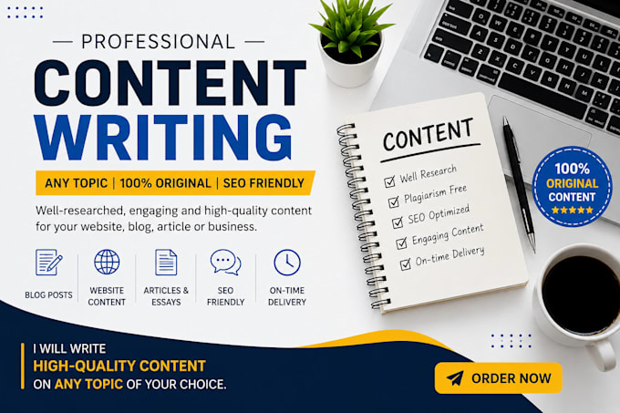 write engaging essays, articles and high quality content