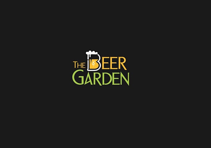 design unique beer garden logo