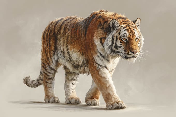 create realistic animal illustration