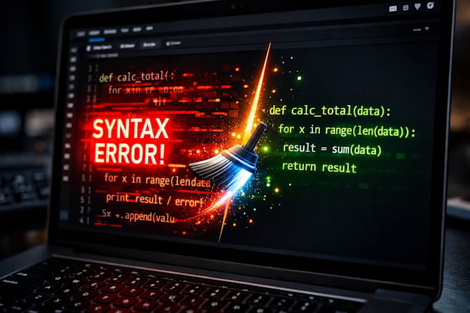 fix bugs, debug, and optimize your python script