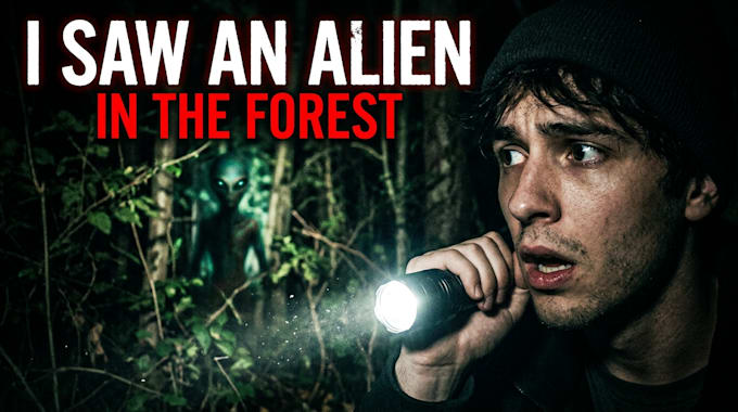 design clickbait horror youtube thumbnails and scary cover art