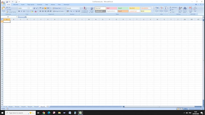 pdf to excel and data cleaning work