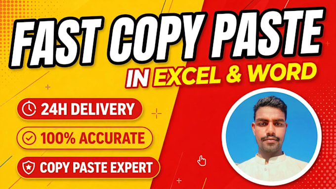 do fast copy paste work in excel and word