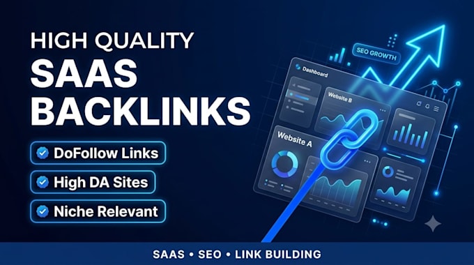 build high quality saas backlinks with saas link building and SEO