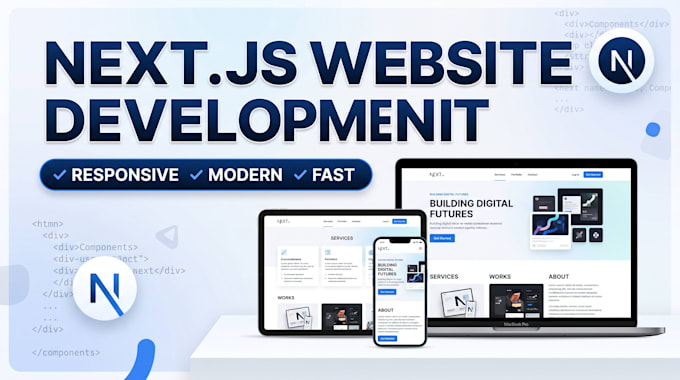 build a responsive nextjs website