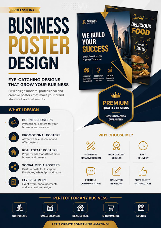 make your business advertising ads flyer nd posters