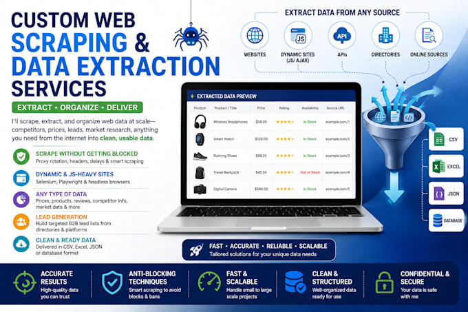 do custom web scraping solutions