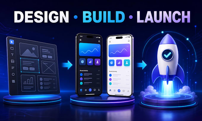 convert your website or figma design into android and ios apps