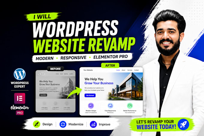 revamp your wordpress website