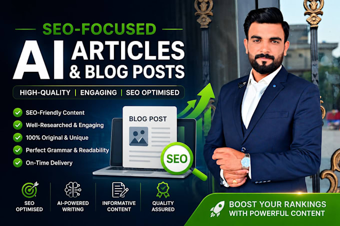 write SEO optimized ai blog posts and articles