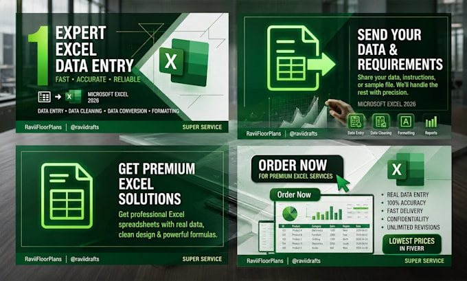 create professional excel spreadsheets and reports