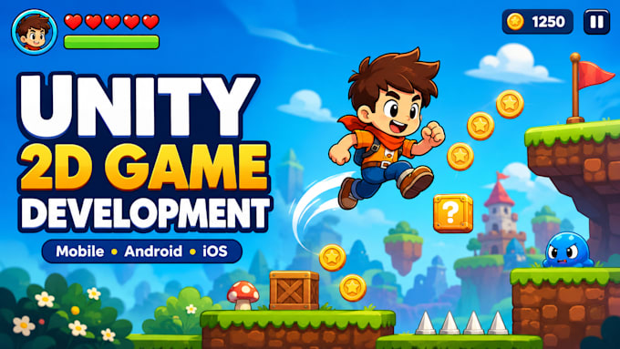 develop your 2d mobile game using unity game engine