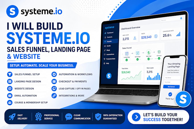 build systeme io sales funnel systeme io landing page systeme io website