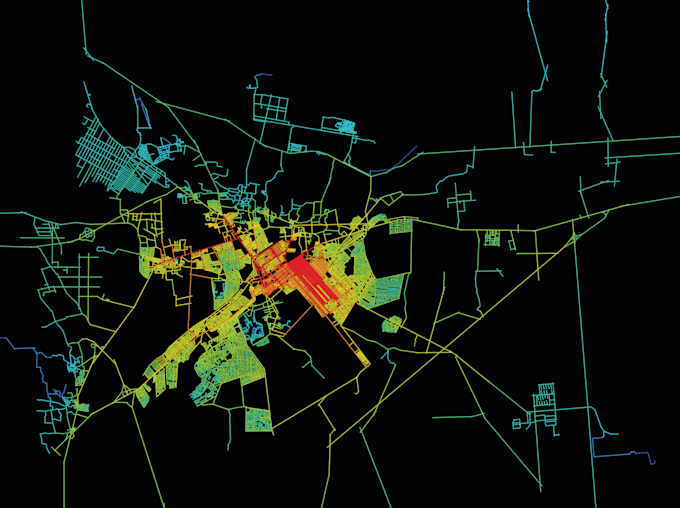 space syntax analysis of urban planning