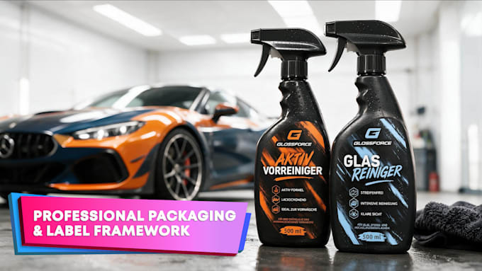 create a packaging and label system